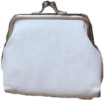 10 pcs vrouwelijke Canvas Purse Card Key Mini Purse Bag rits gesp Portemonnee Kaarthouder Portemonnee make-up tas trinket tas