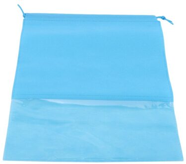 10 Pcs Waterdichte Schoenen Zak Reizen Draagbare Schoen Opbergtas Organiseren Tote Tasje Dolap Organizer Thuis Leveringen blauw / L