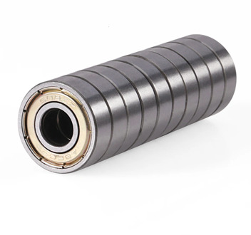 10 Pieces Double Shielded Miniature High-carbon Steel Single Row 608ZZ ABEC-5 Deep Groove Ball Bearing 8*22*7 8x22x7 MM 608 ZZ