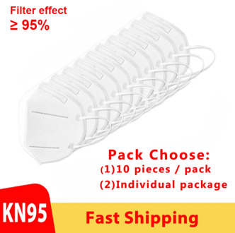 10 pieces/lot Reusable KN95 Face Mask Dust Masks Protective Respirator Dust Protection FaceMask Equivalent to FFP2 close to FFP3