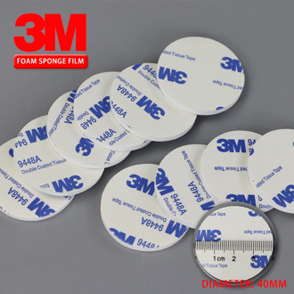 10 pieces of 3M strong double-sided adhesive stickers for wall stickers high temperature foam sponge glue for automobiles