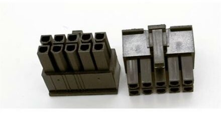 10 pin Female Power Supply Connector Socket Black for PSU - small