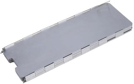 10 Platen Vouw Camping Fornuis Gasfornuis Wind Shield Screen Opvouwbare Outdoor