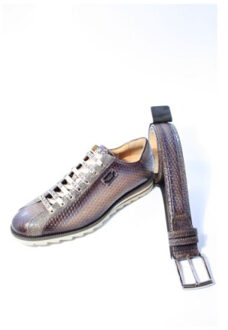 10 riemen - maat 115 Taupe