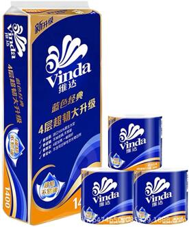 10 Roll 4 Layer Toiletpapier Thuis Bad Wc Roll Toiletpapier Huidvriendelijke Zachte Toiletpapier Papieren Handdoeken toiletpapier Bulk