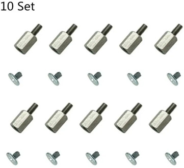 10 Set Hand Tool Mounting Kits Stand Off Screw Hex Nut For MSI PC Laptop M.2 SSD Motherboard