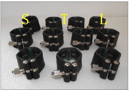 10 set ligatuur voor altsax en Klarinet Mondstuk