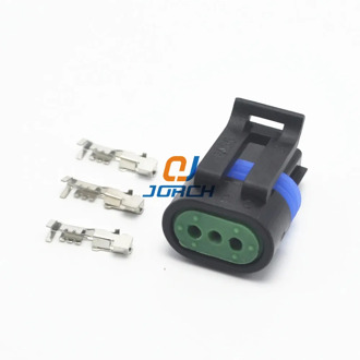 10 sets 3 pin Delphi GM Auto Sensor Waterproof Connector wiring harness Housing Plug 12162182 12162185