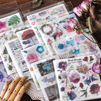 10 Sheets/pack Island Travelling Washi Stickers Decorative Stationery Craft Stickers Scrapbooking Diy Diary Album Stick Label