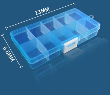 10 Slots Cellen Gereedschap Doos Draagbare Sieraden Tool Opbergdoos Container Ring Elektronische Onderdelen Schroef Kralen Organizer Plastic Case 03