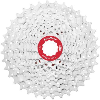 10 speed cassette 11-36t. zilver csmx0