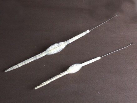 10 stk/partij 25ml 50ml Mollige buik sucker borstel Laboratorium tube haarborstel