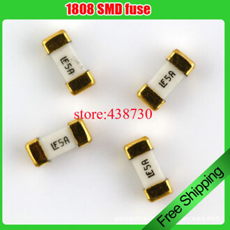 10 stks 1808 SMD zekering 0451 1A 2A 3A 4A 5A 6.3A 8A 10A snelle disconnect zekering 125 V