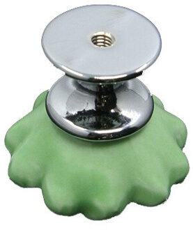 10 stks 32mm Kleurrijke Keramische Bloem Kast Knoppen Deur Handgrepen Kast Lade Kast Meubels Handvat Knoppen