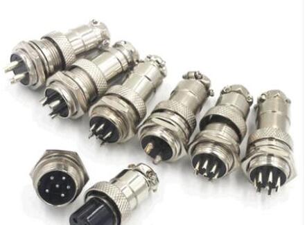 10 stks 8 Pin Mannelijke & Vrouwelijke Draad Panel Connector GX16-8