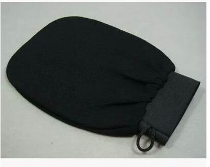 10 stks oranje kessa handschoen, turkse hammam scrub mitt, exfoliërende scrub mitt bad handschoen huid handdoek korea handschoen zwart