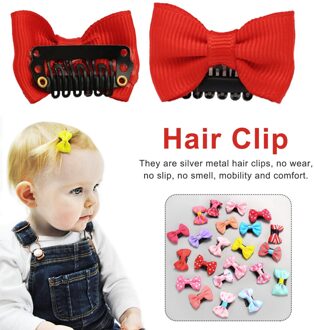10 Stks/pak Baby Meisjes Schaars Haar Clips Strik Haarspeld Kid Haaraccessoires Kinderen Mini Haar Clip