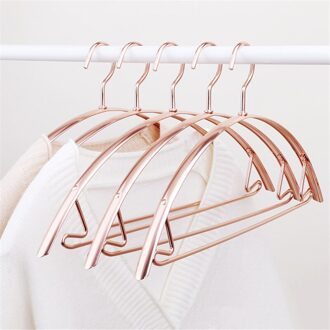 10 Stks/pak Garderobe Kleerhanger Aluminiumlegering Geen Marks Kleerhanger Opbergkast Kleren Opknoping Rack Kleding Houder