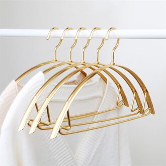 10 Stks/pak Garderobe Kleerhanger Aluminiumlegering Geen Marks Kleerhanger Opbergkast Kleren Opknoping Rack Kleding Houder