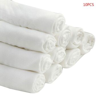 10 Stks/pak Herbruikbare Bamboevezel Luier Baby Milieuvriendelijke Wasbare Insert Nappy A2UB