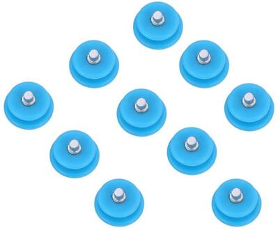 10 Stks/pak Outdoor Tanden Nail Klimmen Ice Sneeuw Stijgijzers Spike Veiligheid Schoen Cover Schoenplaten Nail blauw