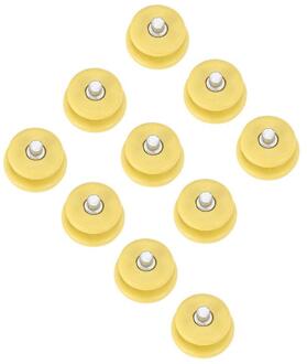 10 Stks/pak Outdoor Tanden Nail Klimmen Ice Sneeuw Stijgijzers Spike Veiligheid Schoen Cover Schoenplaten Nail geel