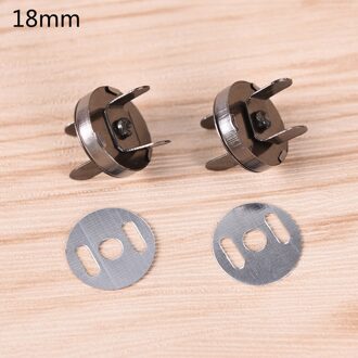 10 Stks/partij 18Mm/14Mm Magnetische Snap Diy Handtas Purse Sluiting Sluitingen Metalen Knop Tas Accessoires Onderdelen Tas knop N2