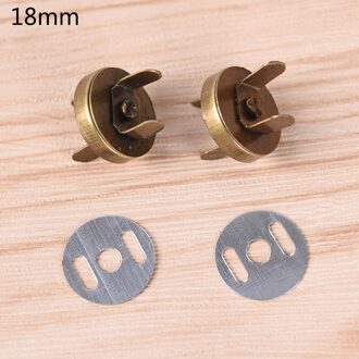 10 Stks/partij 18Mm/14Mm Magnetische Snap Diy Handtas Purse Sluiting Sluitingen Metalen Knop Tas Accessoires Onderdelen Tas knop N4
