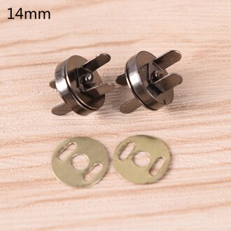10 Stks/partij 18Mm/14Mm Magnetische Snap Diy Handtas Purse Sluiting Sluitingen Metalen Knop Tas Accessoires Onderdelen Tas knop N6