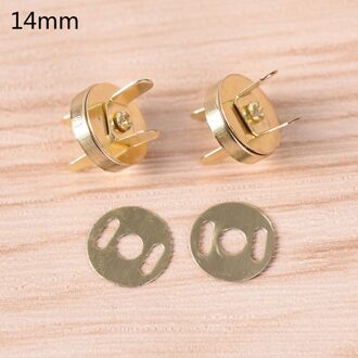 10 Stks/partij 18Mm/14Mm Magnetische Snap Diy Handtas Purse Sluiting Sluitingen Metalen Knop Tas Accessoires Onderdelen Tas knop N7