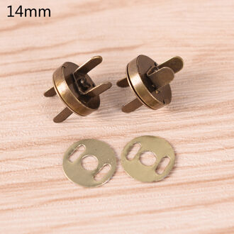 10 Stks/partij 18Mm/14Mm Magnetische Snap Diy Handtas Purse Sluiting Sluitingen Metalen Knop Tas Accessoires Onderdelen Tas knop N8