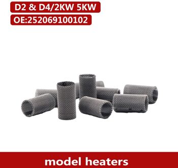 10 Stks/partij 1kw-5kw Auto Heater Glow Plug Zeef Screen Vilt 252069100102 Voor Eberspacher Airtronic D2 D4 D4S Heater Kits