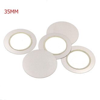 10 Stks/partij 35Mm Iron Piëzo Buzzer 25Mm Keramische Alarm Buzzer Piezo Keramische Buzzers Speaker Hoge Decibel Voor Diy reparatie