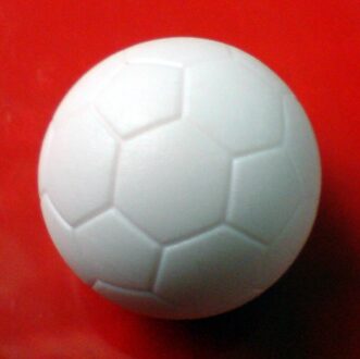 10 Stks/partij 36Mm Pure White Tafelvoetbal Tafel Voetbal Tafel Bal Voetbal Ballen Kicker Fussball