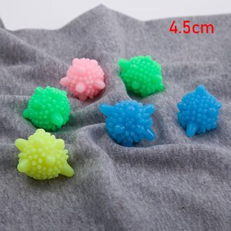 10 Stks/partij 4.5Cm Huishoudelijke Wasserij Bal Anti-Kronkelende Doek Care Cleaning Bal Zacht Pvc Thuis Wasmachine Bal wasserij Bal