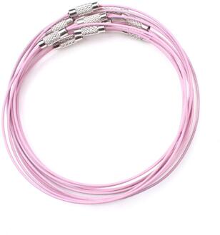 10 Stks/partij 46 Cm Zilver Kleur Rvs Ketting Draad Snoer Voor Diy Craft Sieraden Accessoires UF1769 2