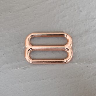 10 Stks/partij Diy Halsband Bandjes Zakken Riemen Accessoires Richter Slider Voor 1 Inch(25Mm) singels Vergulde Metalen roos goud