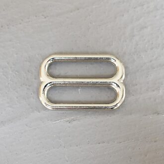 10 Stks/partij Diy Halsband Bandjes Zakken Riemen Accessoires Richter Slider Voor 1 Inch(25Mm) singels Vergulde Metalen zilver