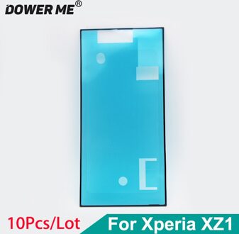 10 Stks/partij Dower Me LCD Front Frame Sticker Lijm Lijm Voor SONY Xperia XZ1 G8342 5.2"