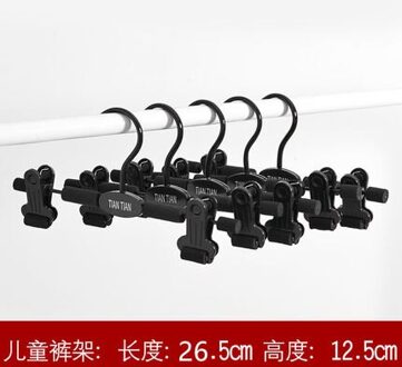 10 Stks/partij Foam Padded Plastic Kleerhangers Extra Dikke Anti-Slip Kledingstuk Protector Voor Jassen Broek (30 Pcs of Meer Kan Logo) 26.5cm Kid