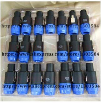 10 stks/partij gebruik voor Neutrik NL4FC Professionele 4-core Speakon connector speaker plug