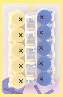 10 Stks/partij Kat Kleverige Haken Voor Muur Kleren Houder Deur Plastic Haken Voor Opknoping Handdoek Muur Hanger Keuken Badkamer Accessoires