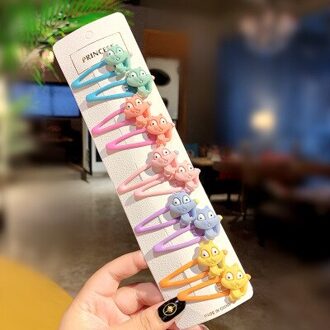 10 Stks/partij Kids Haar Accessoires Meisjes Leuke Cartoon Dier Fruit Colorfur Haarspelden Kinderen Zoete Haar Clip Haarspeldjes Hoofdband 10stk 02