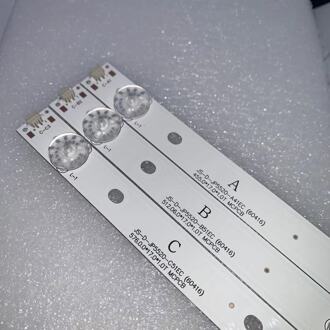 10 Stks/partij Led Backlight Strip 5/4 Lampen Voor Akai 55 ''Tv AKTV551 JS-D-JP5520-A41EC B51EC C51EC (60416) MS-L0956 6V/Led