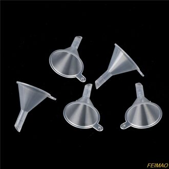 10 Stks/partij Mini Transparante Parfum Trechter Hopper Koken Accessoires Keuken Cozinha Gadgets Emulsie Verpakking Hulpgereedschap