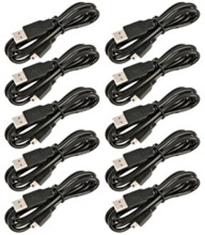 10 stks/partij Mini USB Charge Oplaadkabel Voor Sony PS3 Controller Oplaadkabel Handvat Draadloze Controller Accessoires