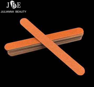 10 stks/partij Nagels Rand Houten Nagelvijlen 0.18mm Sterke Dikke Manicure Natuurlijke Nagels Bestand Dubbelzijdig Grofheid Grit 120/180