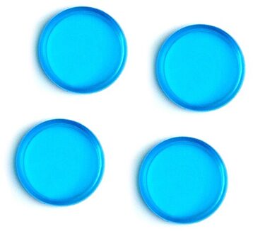 10 Stks/partij Paddestoel Gat Disc-Binding Losse Boekbinden Ring Disc Arc Binding Notebook Arc Binding Notebook Kantoorbenodigdheden Blauw