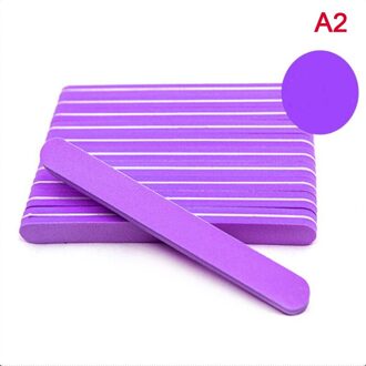10 Stks/partij Professionele Nagelvijlen Nail Art Schuren Buffing Manicure Gereedschap A2