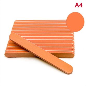 10 Stks/partij Professionele Nagelvijlen Nail Art Schuren Buffing Manicure Gereedschap A4